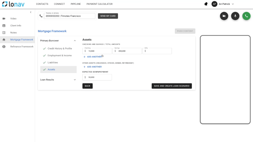 LoNav Mortgage Framework